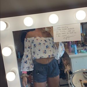 Off the shoulder top